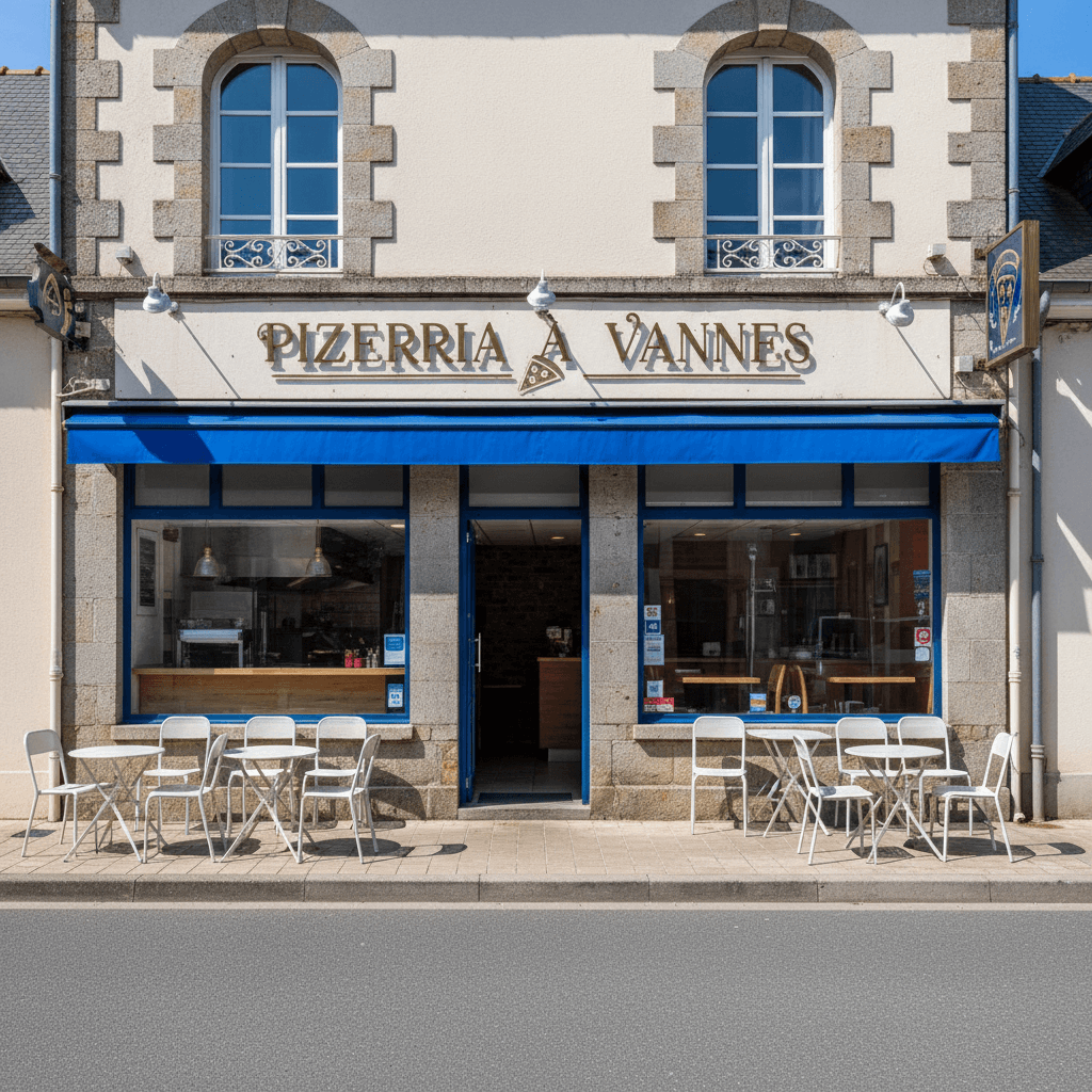 Fast-food à Vannes : terrasse - extraction - Image 1