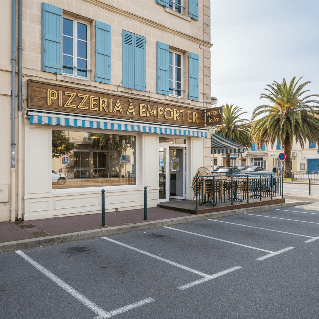 Fast-food 60m² à Toulon : terrasse - cave/réserve