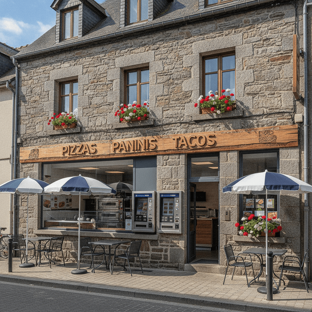 Fast-food à Saint-Brieuc : cuisine équipée - Image 1