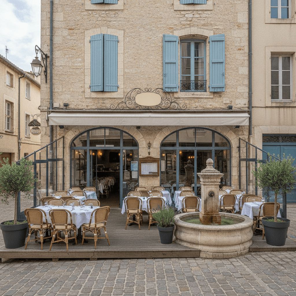 Restaurant 80m² à Salon-De-Provence : terrasse - licence IV - Image 1