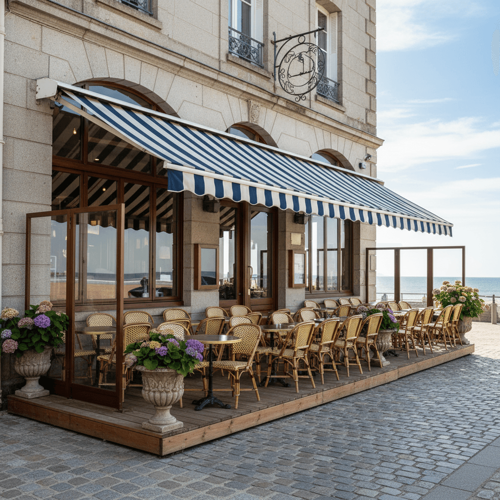 Bar-brasserie 250m² à Les Sables-D'Olonne : terrasse - licence IV - Image 1