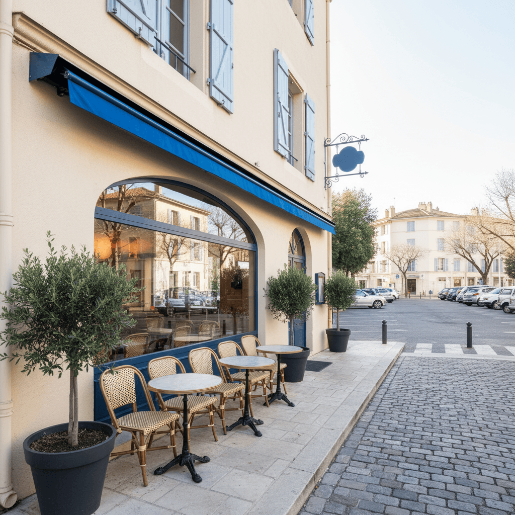 Restaurant 45m² à Marseille : terrasse - licence IV - Image 1