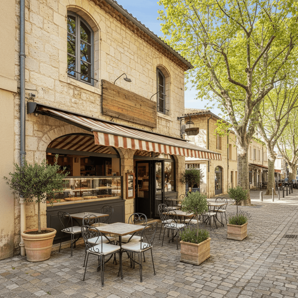 Fast-food 120m² à Aix-En-Provence : terrasse - licence IV
