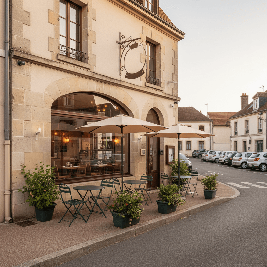 Restaurant 120m² à Barentin : terrasse - licence IV - Image 1