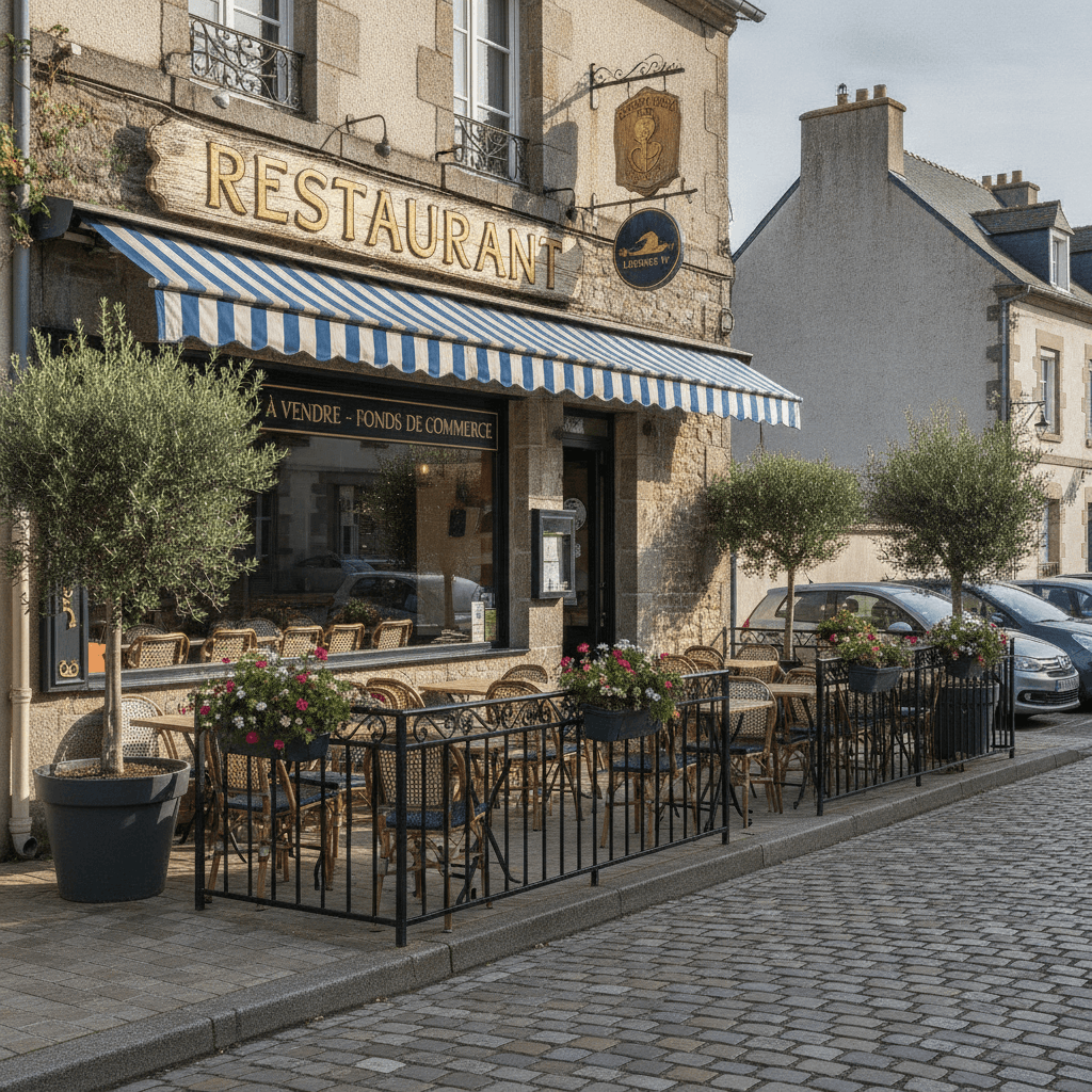 Restaurant à Quimper : terrasse - licence IV - Image 1