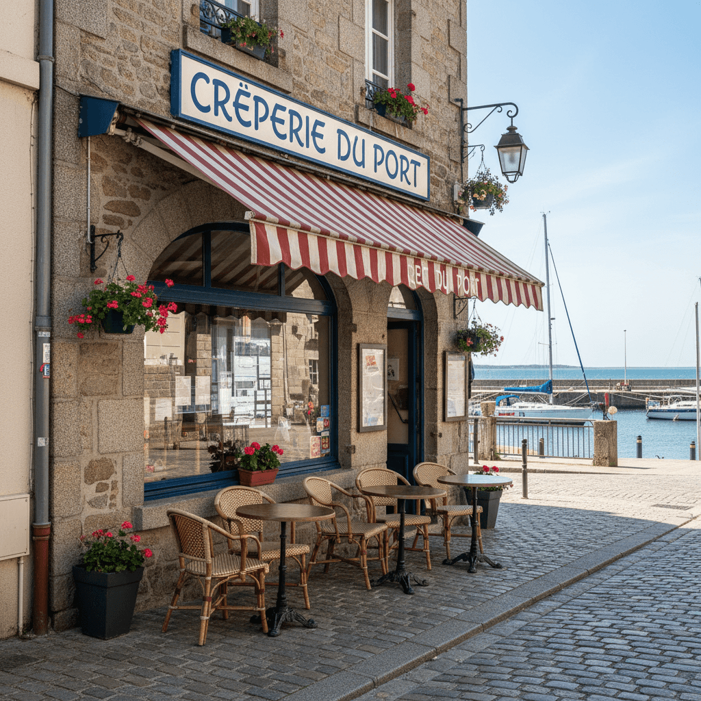 Restaurant à Vannes : terrasse - licence IV - Image 1