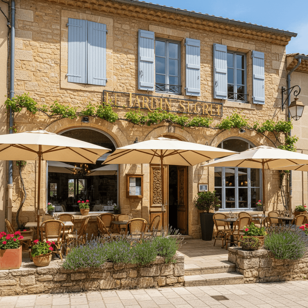 Restaurant 300m² à Vaucluse : terrasse - licence IV - Image 1