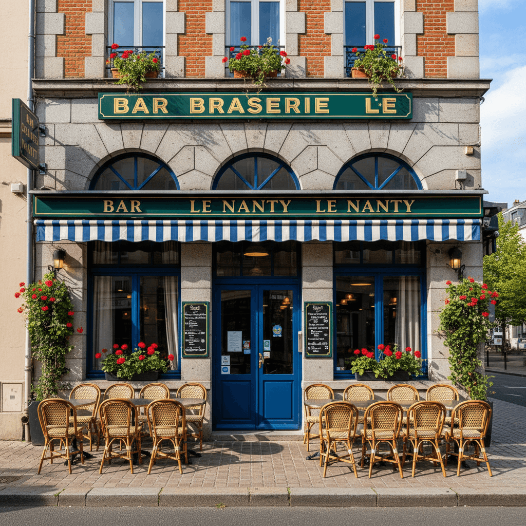 Bar-brasserie 550m² à Nantes : terrasse - licence IV - Image 1