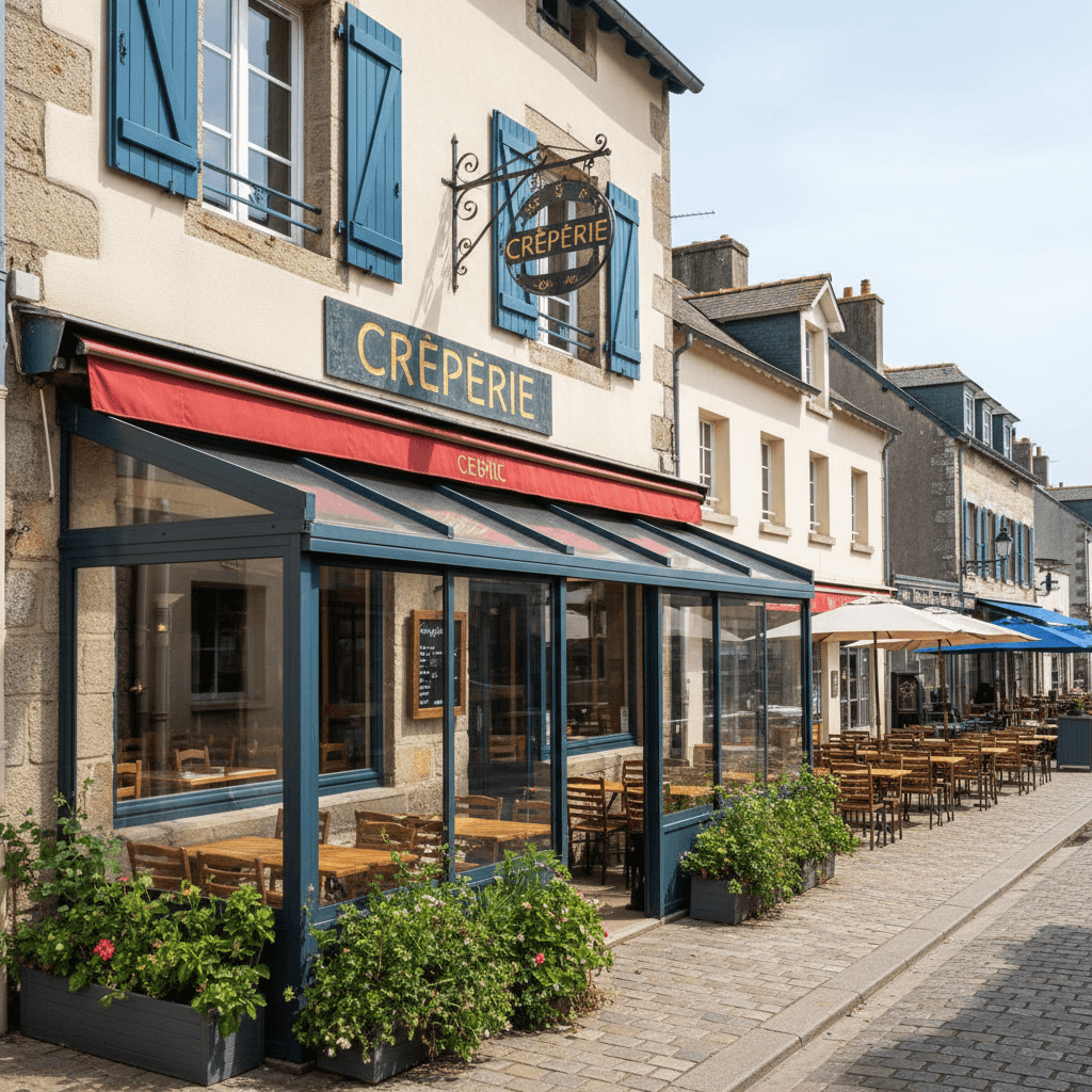 Restaurant à Pornic : terrasse - Image 1