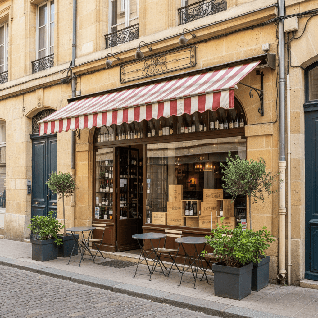 Bar à vins à vendre au cœur de Bordeaux