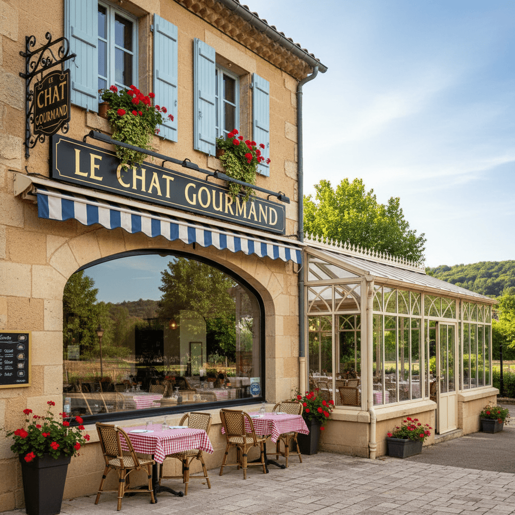 Restaurant à Auch : terrasse - licence IV - Image 1