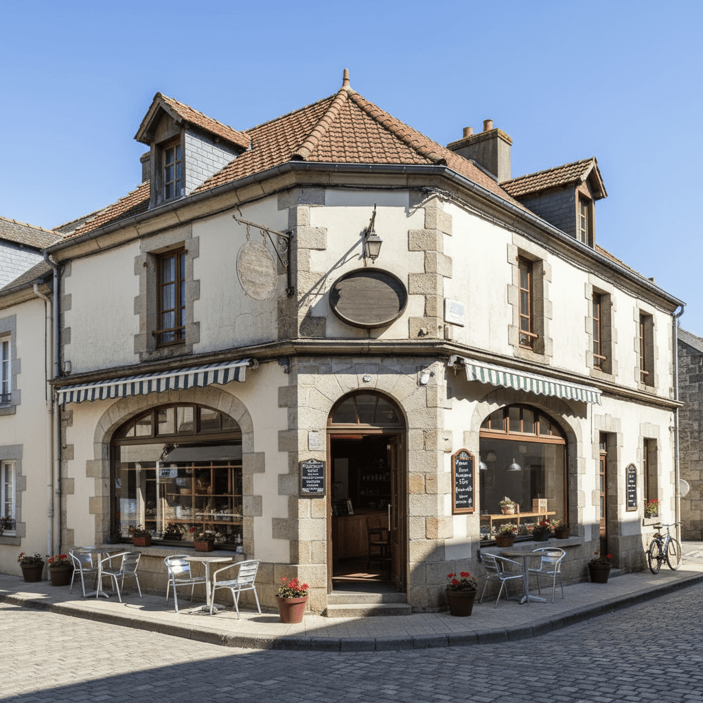 Bar-brasserie à Vannes : terrasse - licence IV - Image 1