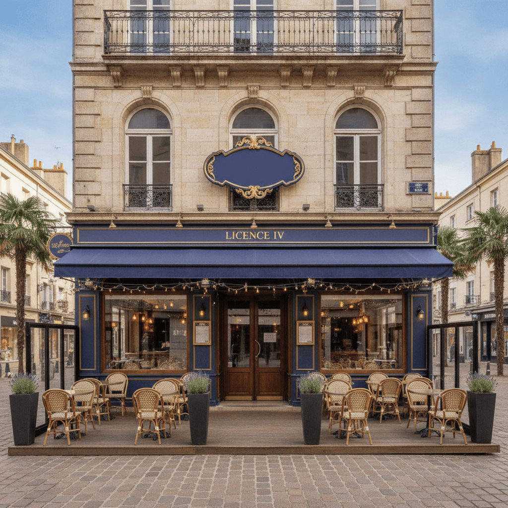 Restaurant à Pau : terrasse - licence IV - Image 1