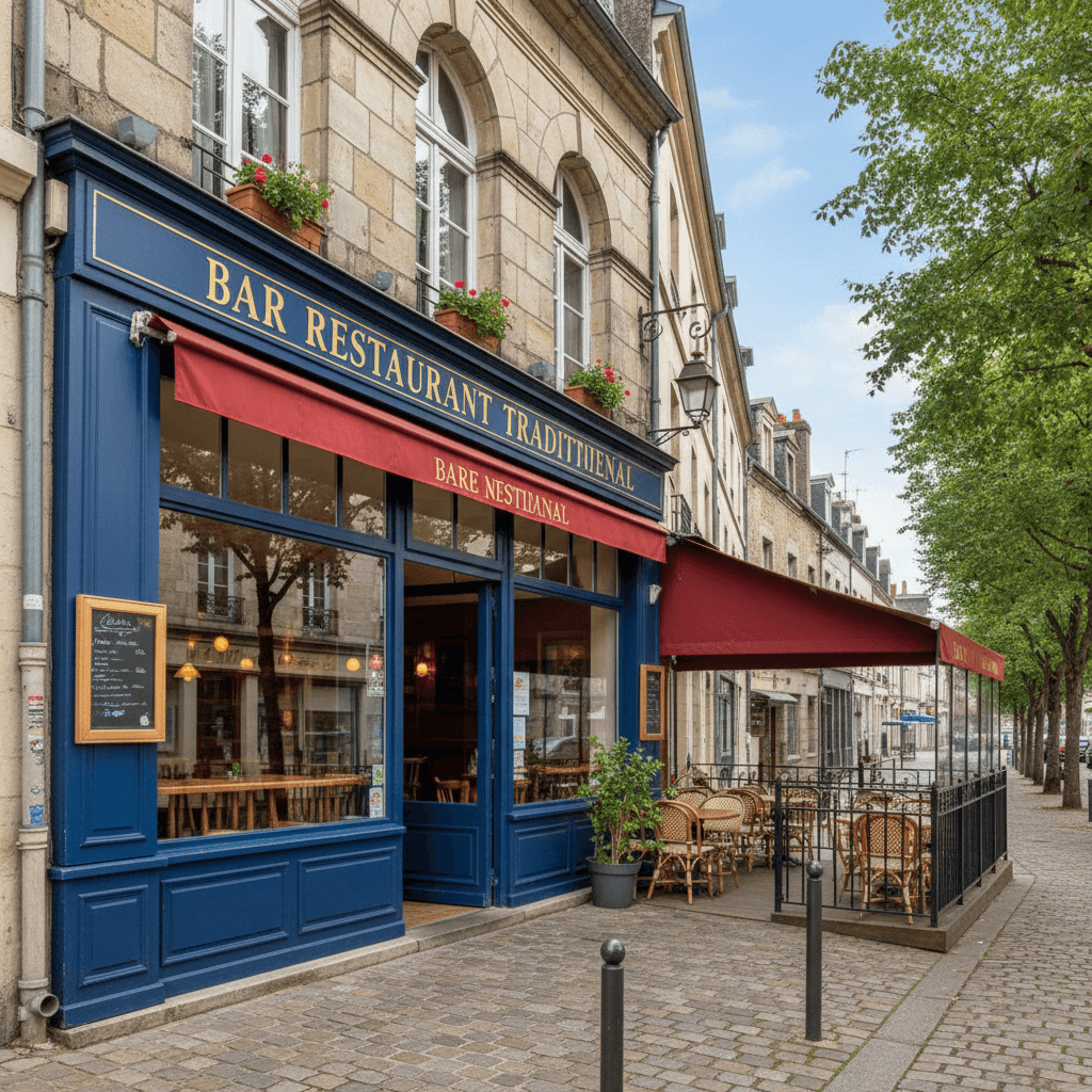 Restaurant à Rennes : terrasse - licence IV
