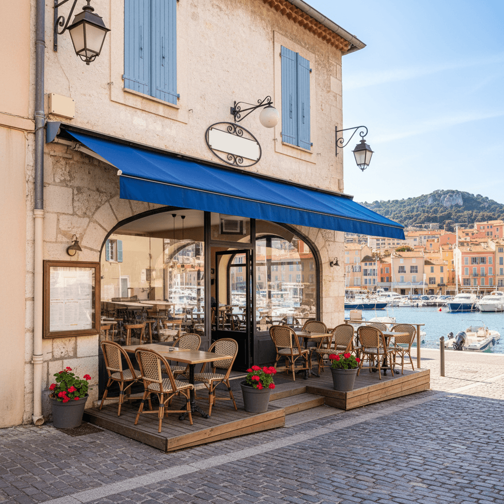 Restaurant 60m² à Menton : terrasse - licence IV - Image 1