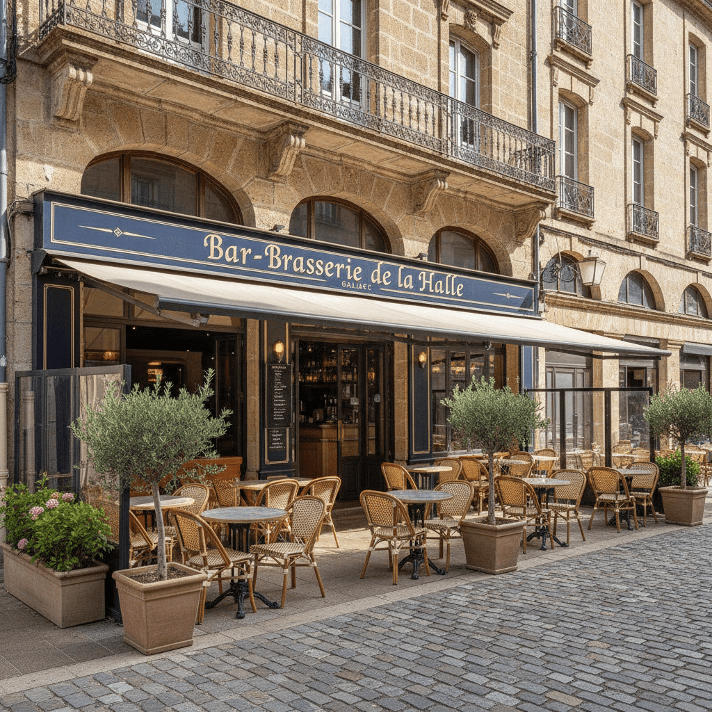 Bar-brasserie 1050m² à Gaillac : terrasse - licence IV - Image 1