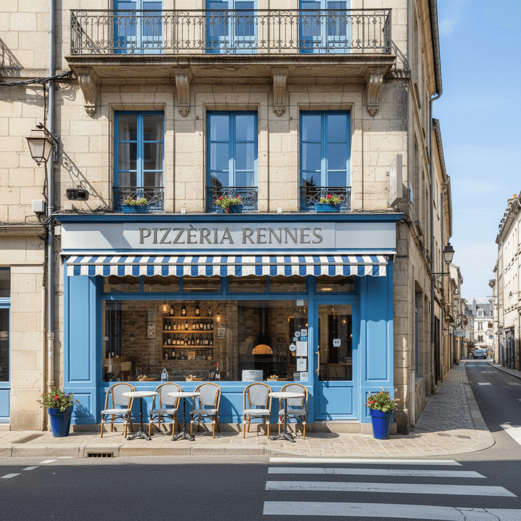 Restaurant 65m² à Rennes : terrasse - licence IV