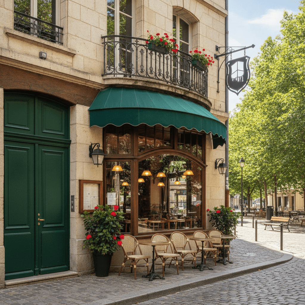 Restaurant 60m² à Grenoble : terrasse - licence IV