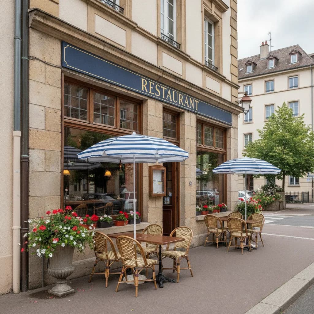 Restaurant 58m² à Schiltigheim : terrasse - licence IV - Image 1