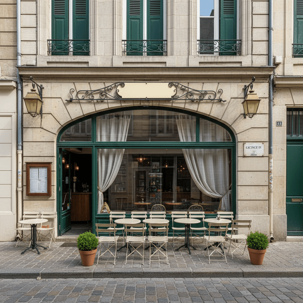 Restaurant à Le Havre : terrasse - licence IV - Image 1