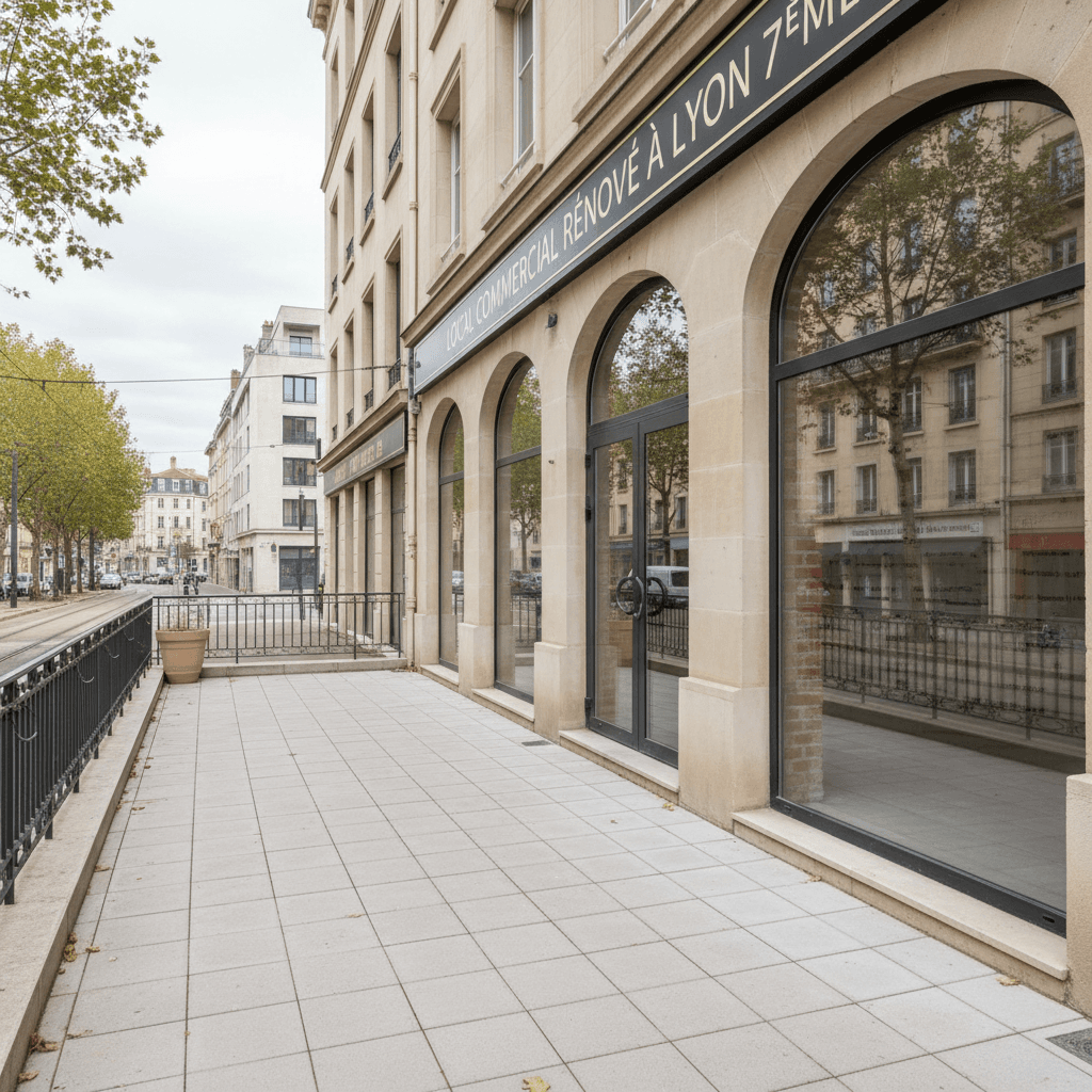 Local Commercial Rénové à Lyon 7ᵉ