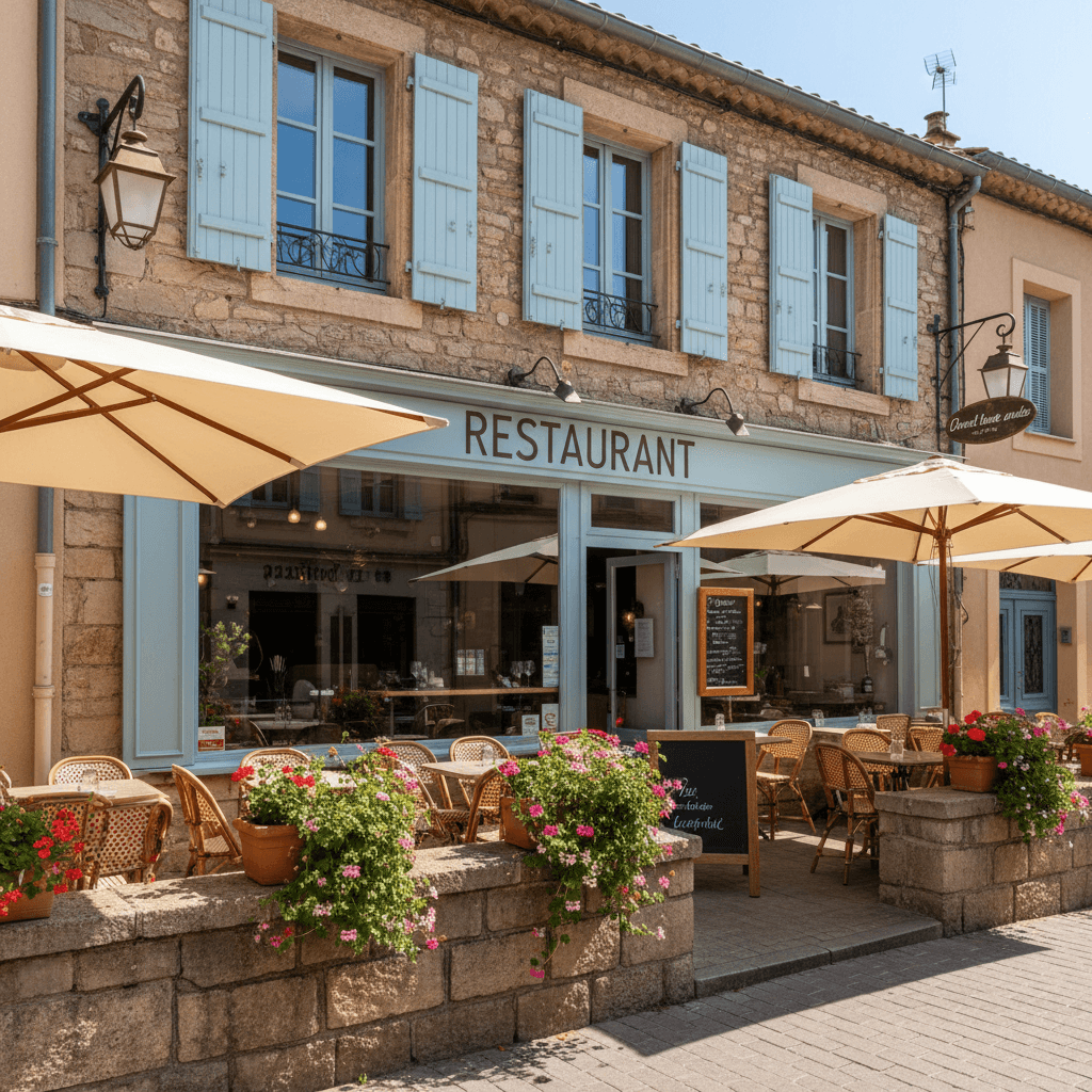 Restaurant 100m² à Elne : terrasse - licence IV - Image 1