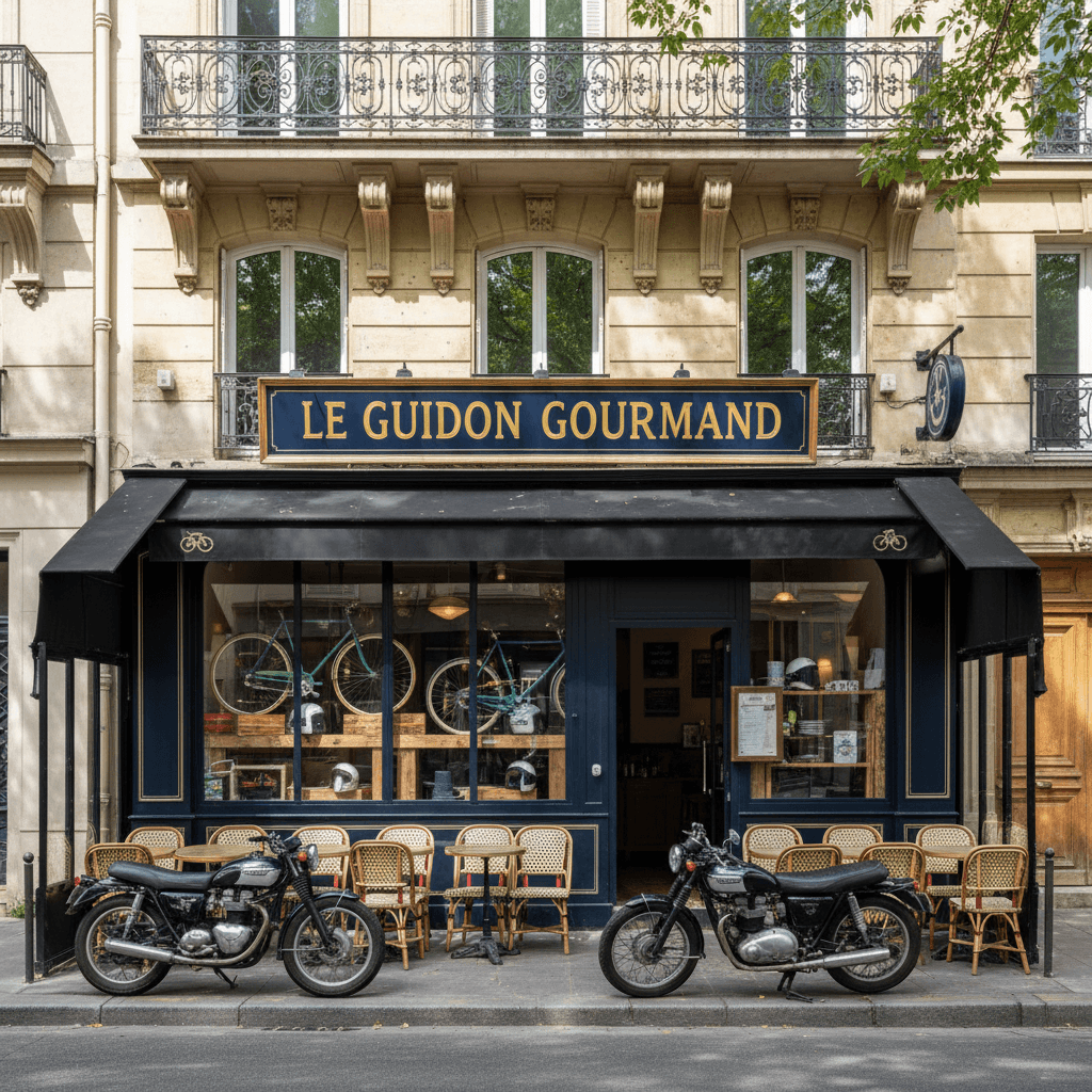 Cycle / Moto 142m² à Paris : terrasse - extraction