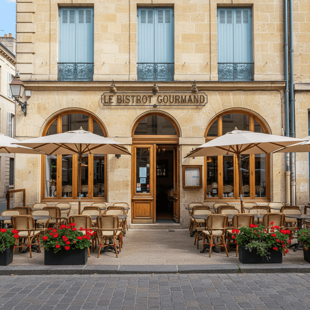 Restaurant 140m² à Bordeaux : terrasse - licence IV