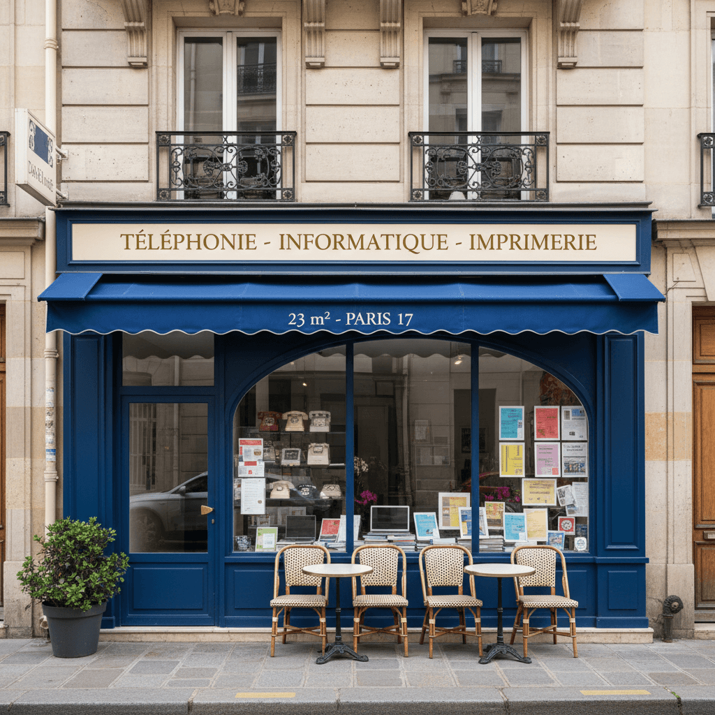 Local Commercial à Paris - 23 m² Idéal Restauration