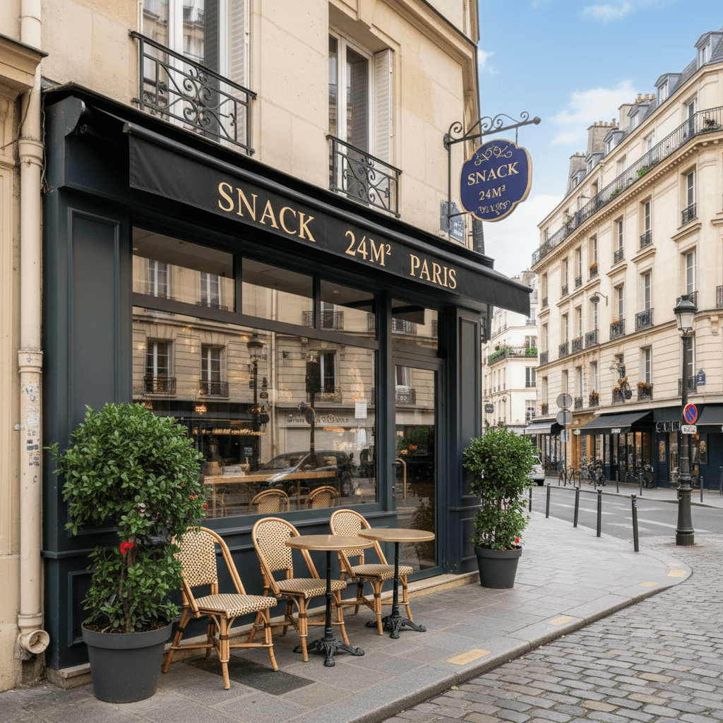 Snack 24m² à Paris