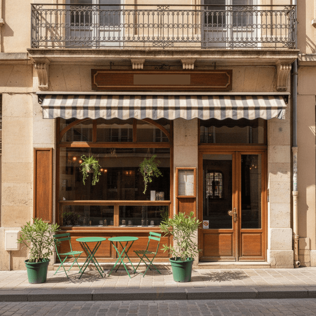 Restaurant 70m² à Lyon : terrasse - licence IV