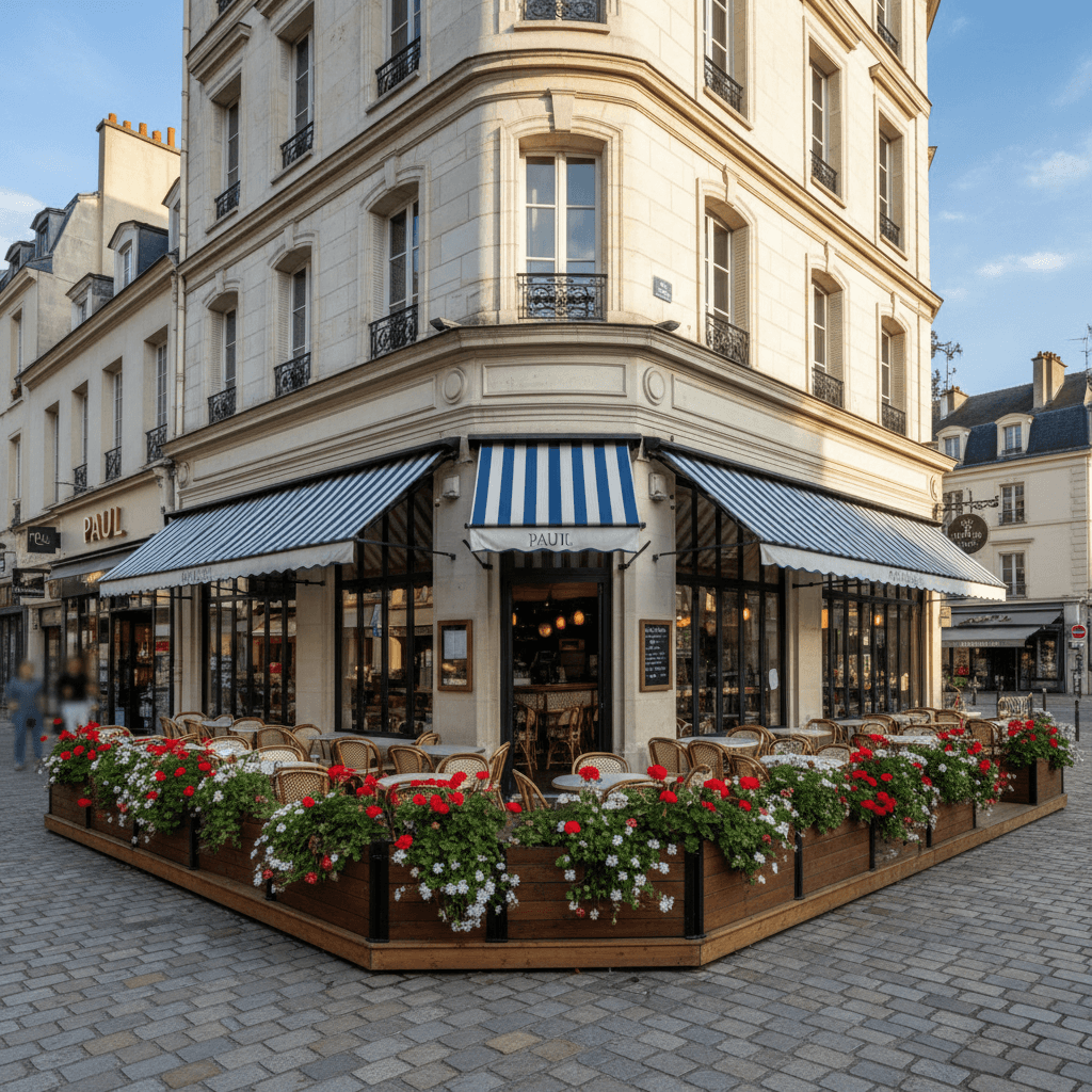 Local Commercial Restauration d'Angle à Versailles - Image 1