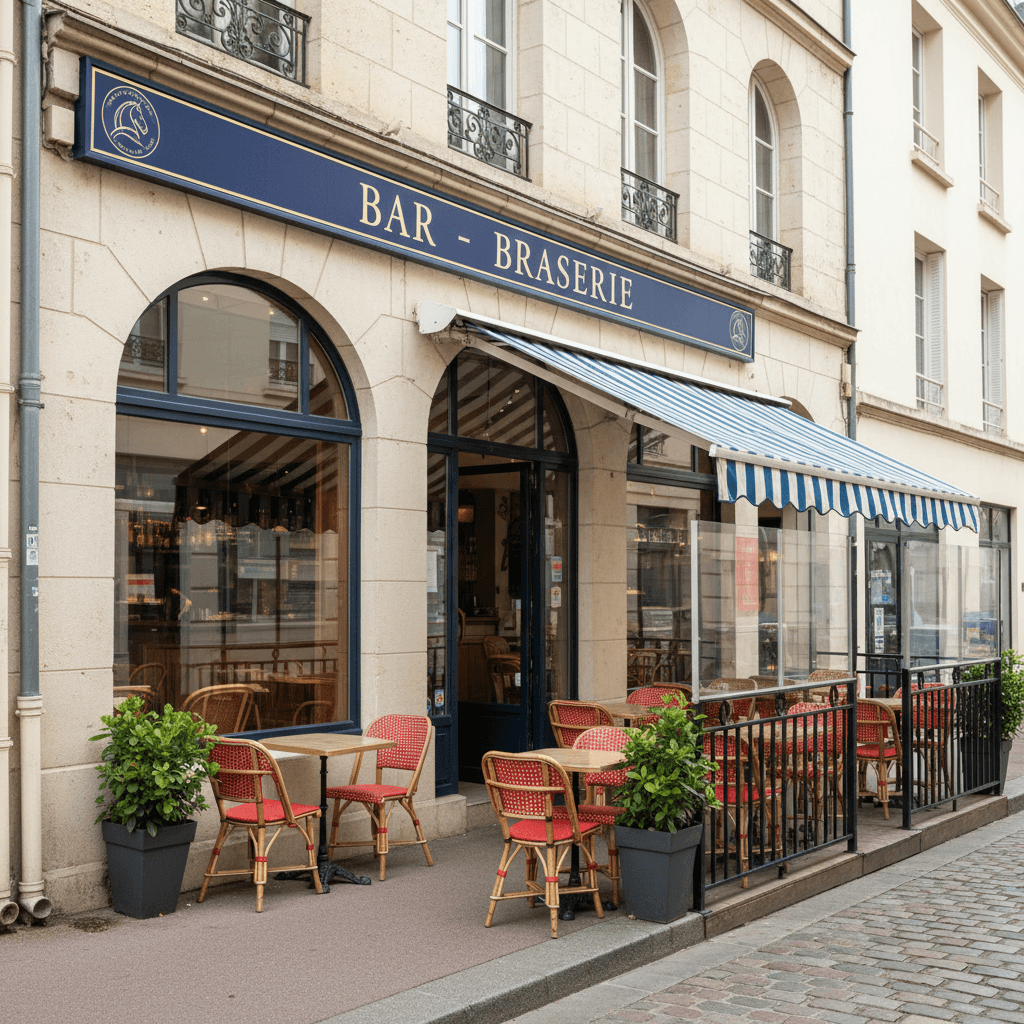 Bar-brasserie 100m² à Cherbourg-En-Cotentin : terrasse - licence IV - Image 1
