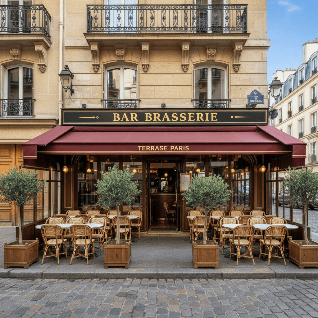 Bar Brasserie avec Terrasse à Paris - Opportunité Rare