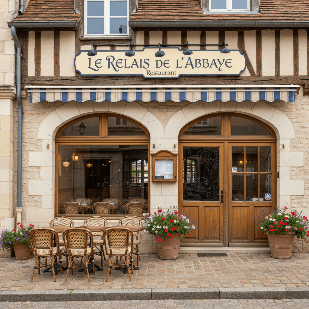 Restaurant 300m² à Saint-Savin : terrasse - licence IV - Image 1
