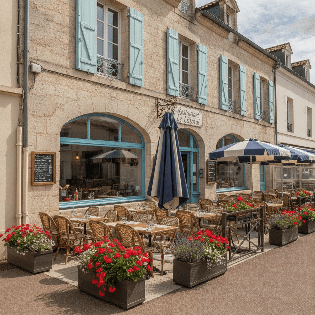 Restaurant 230m² à Vendays-Montalivet : terrasse - licence IV - Image 1