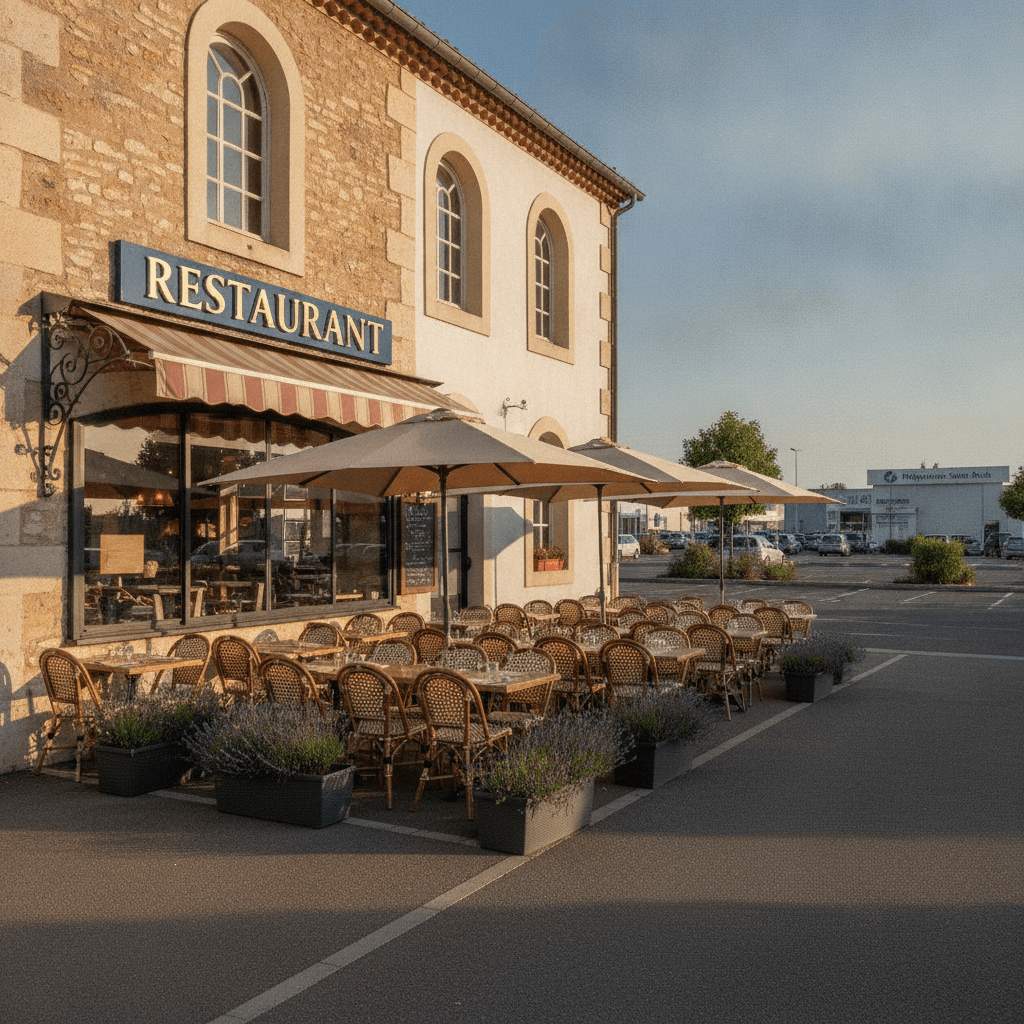Restaurant 350m² à Saint-Jean-De-Védas : terrasse - extraction