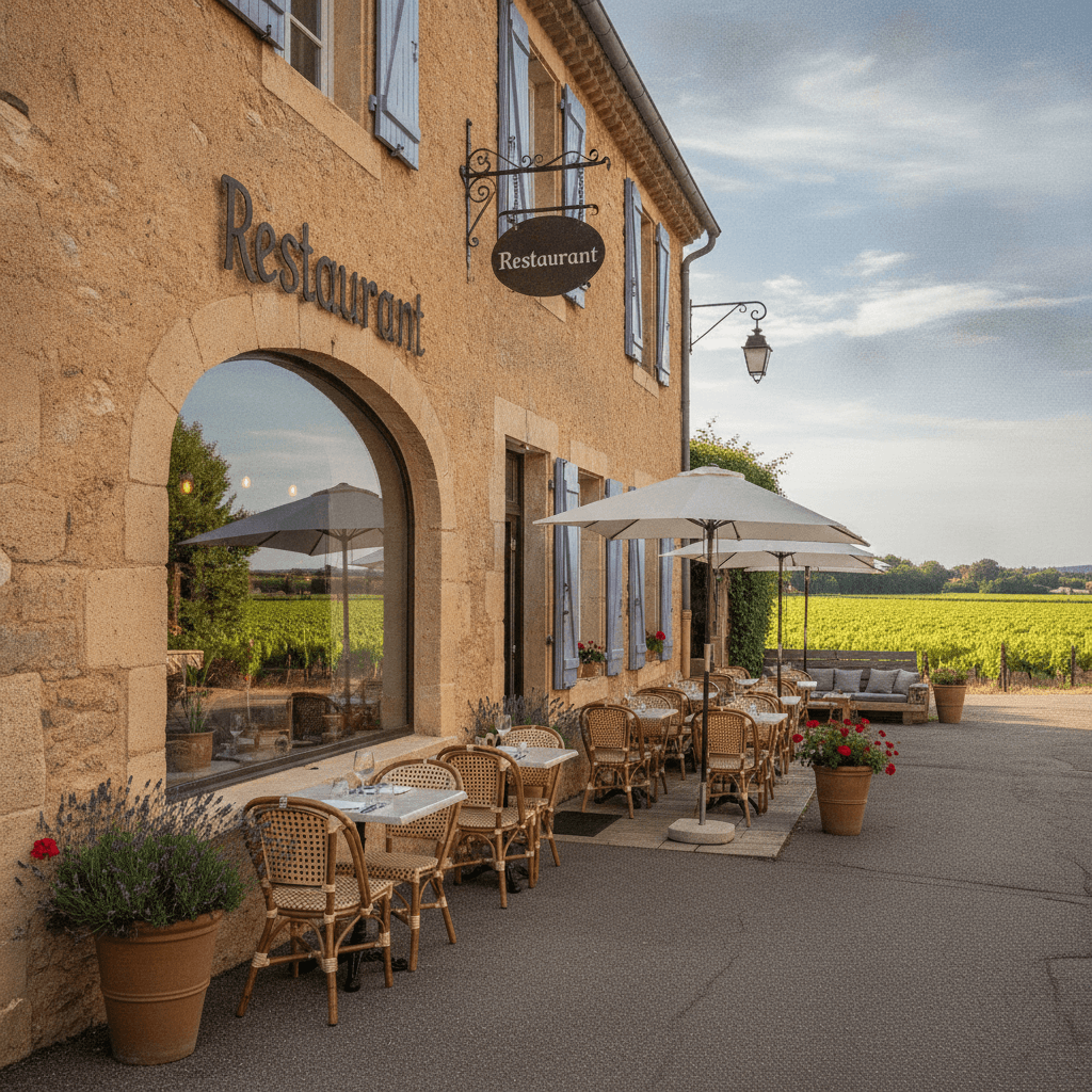 Restaurant 164m² à Cotignac : terrasse - licence IV - Image 1