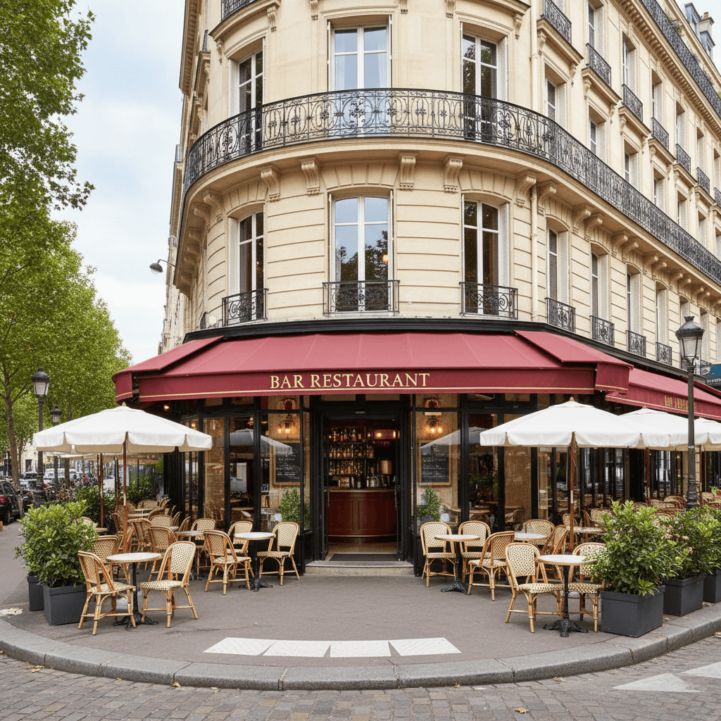 Bar Restaurant d'Exception à Paris - 210 m²