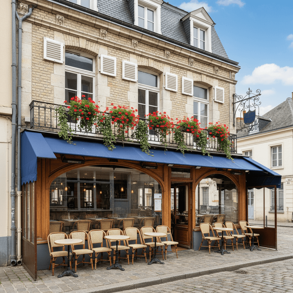 Restaurant 180m² à Lille : terrasse - licence IV
