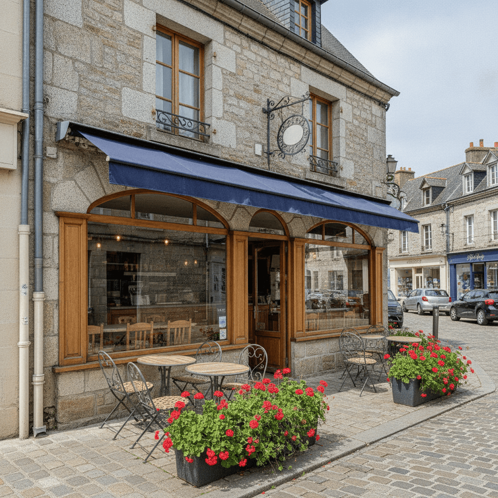 Fast-food 90m² à Dol-De-Bretagne : terrasse - extraction - Image 1