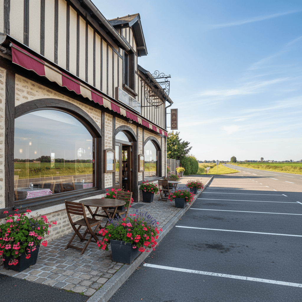 Restaurant 200m² à Saint-Jean-De-Beugné : terrasse - licence IV - Image 1