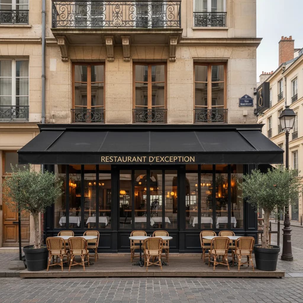 Restaurant 450m² à Lyon : extraction - cuisine équipée - Image 1
