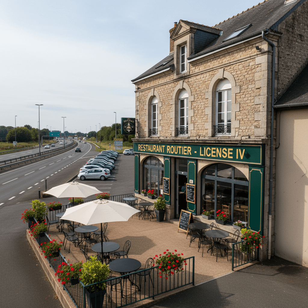 Restaurant à Caen : terrasse - licence IV