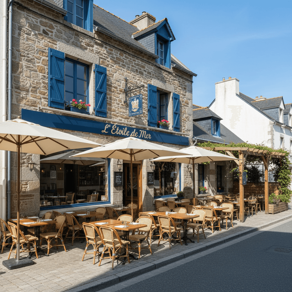 Restaurant 200m² à Camaret-Sur-Mer : terrasse - licence IV - Image 1