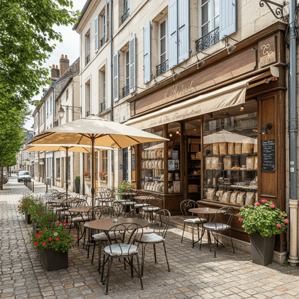 Snack à Angoulême : terrasse - Image 1