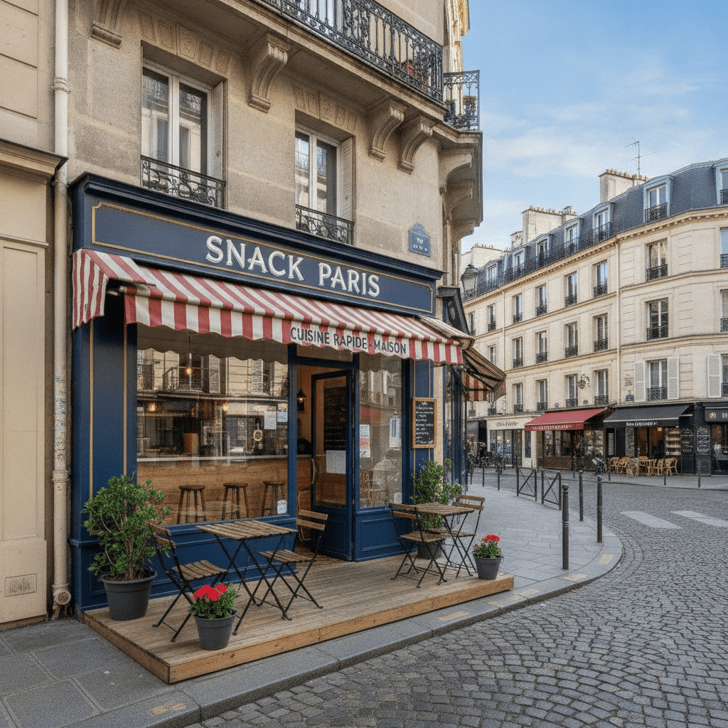 Snack 24m² à Paris