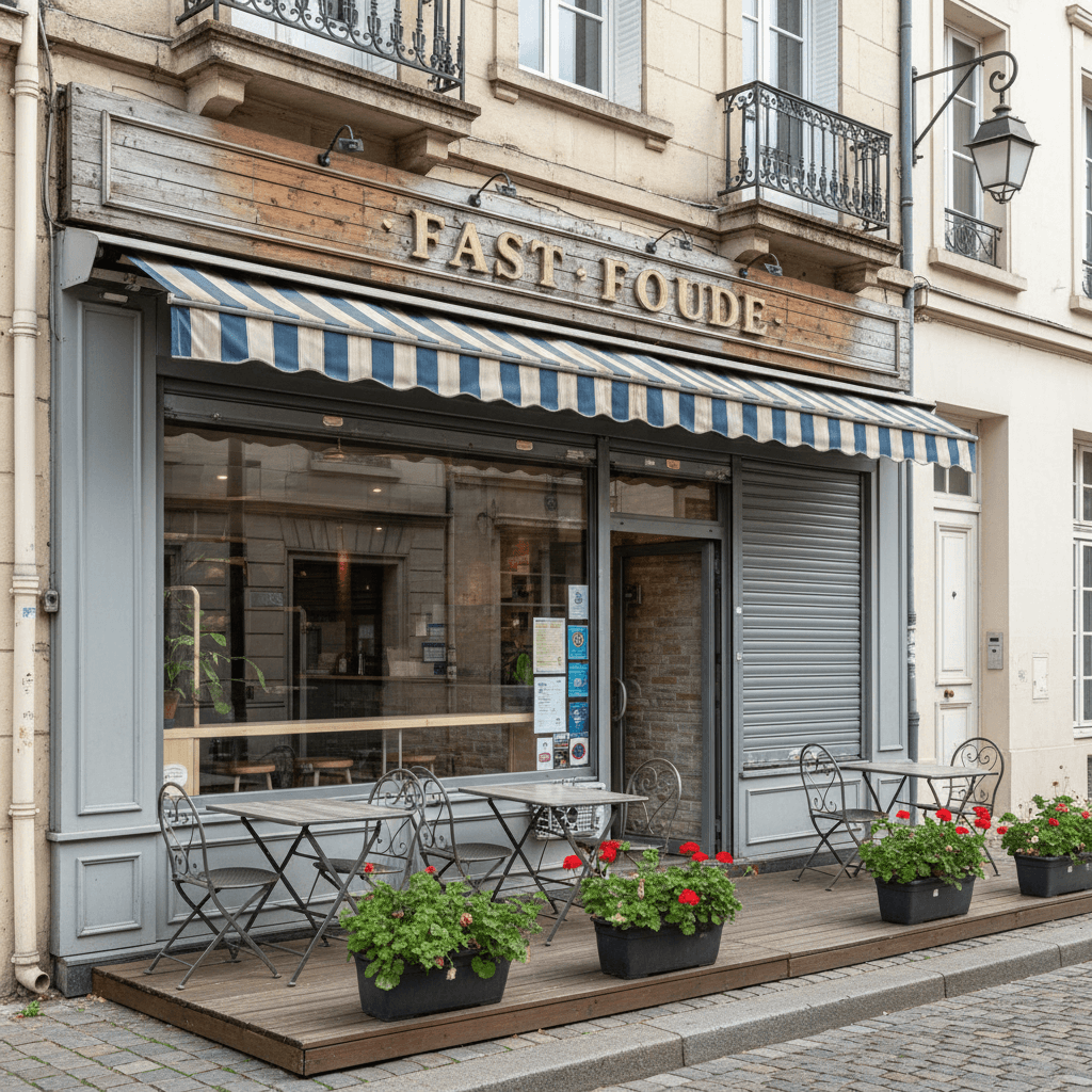 Fast-food 100m² à Gondecourt : licence IV - extraction - Image 1