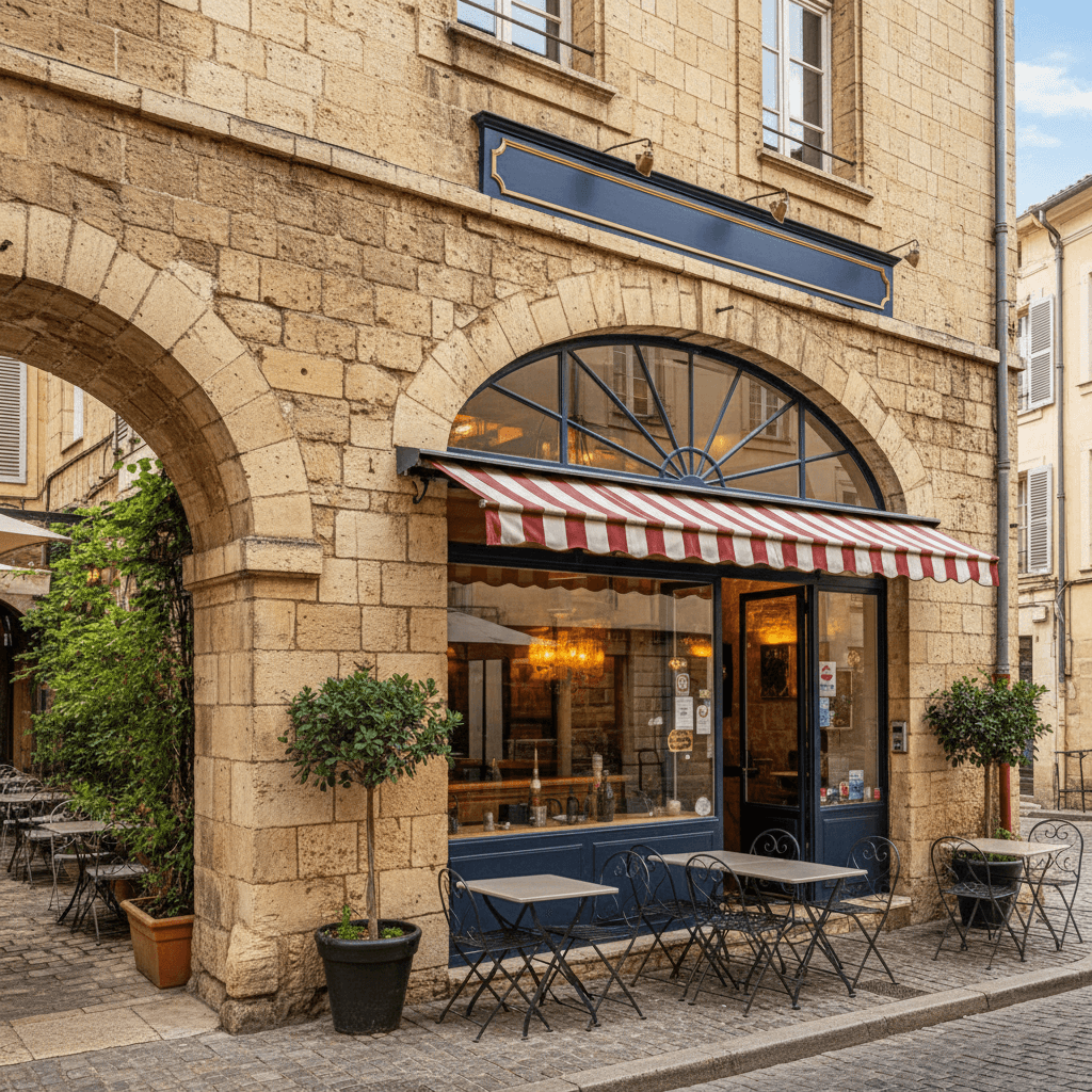 Restaurant 477m² à Nîmes : terrasse - licence IV - Image 1
