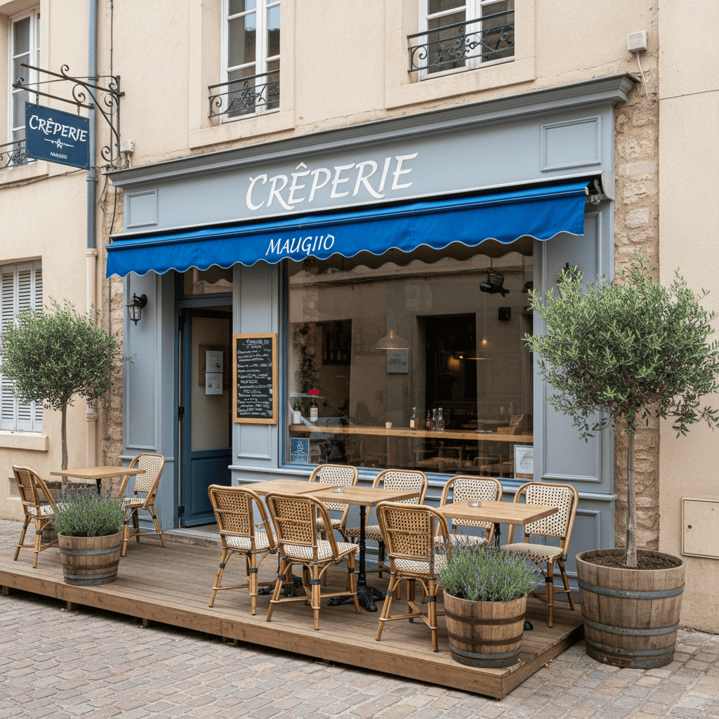 Restaurant 54m² à Mauguio : terrasse - Image 1